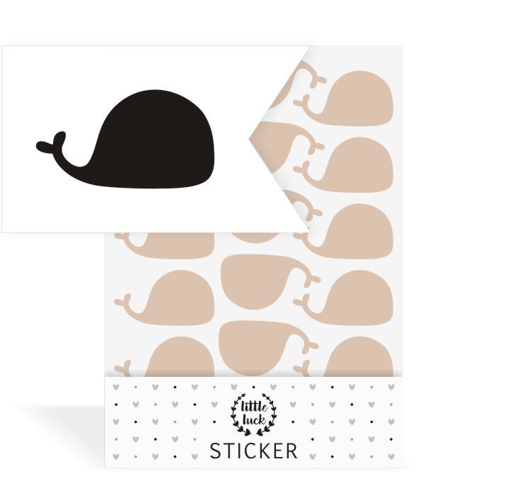 Wandsticker Wale