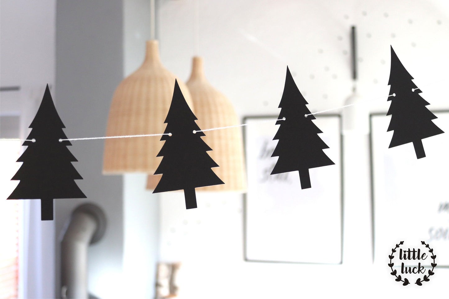 Fir garland, in your desired color